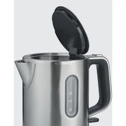 Severin WK 3415 , Wasserkocher (edelstahl (gebürstet)/schwarz, 1,0 Liter) -Kochen & Backen Soldes Severin WK 3415 Wasserkocher@@1741062 2