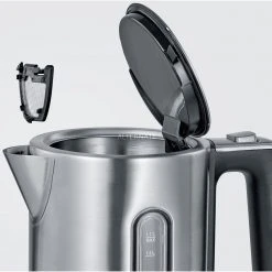 Severin Wasserkocher WK 3418 (edelstahl, 1,7 Liter) -Kochen & Backen Soldes Severin Wasserkocher WK 3418@@1739100 5