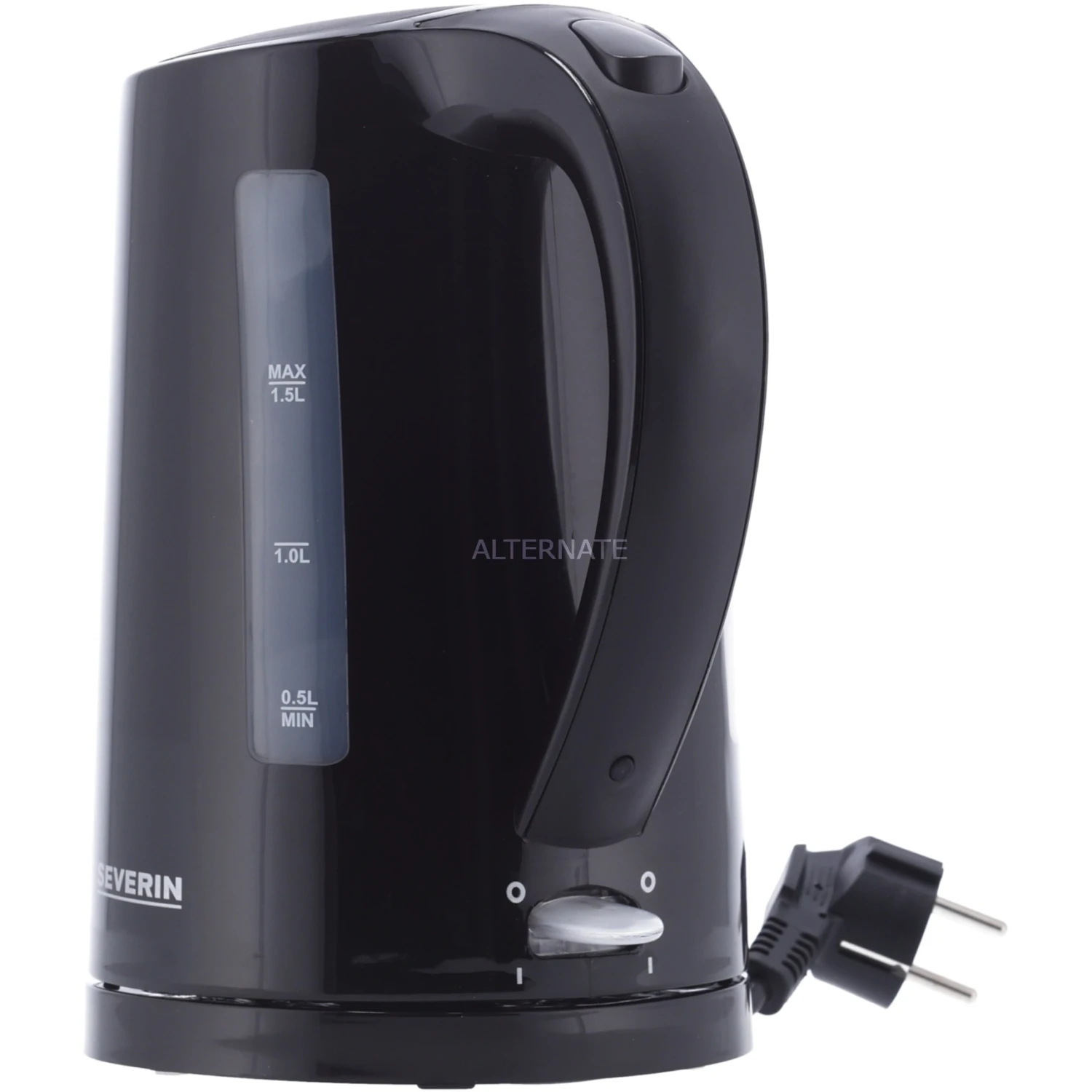 Severin Wasserkocher WK 3498 (schwarz, 1,5 Liter) 7 Severin Wasserkocher WK 3498 (schwarz, 1,5 Liter) – Bild 5