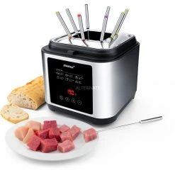 Fritteusen Mit Öl Steba Fritteuse Und Fondue DF 150 F (edelstahl/schwarz) -Kochen & Backen Soldes Steba Fritteuse und Fondue DF 150 F@@1818184 5