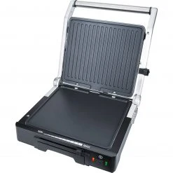 Kontaktgrills Steba Kontaktgrill FG70 Cool Touch (silber/schwarz, 1.800 Watt) -Kochen & Backen Soldes Steba Kontaktgrill FG70 Cool Touch@@9ggedq44 2