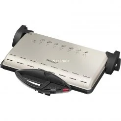 Kontaktgrills Steba Kontaktgrill PG 4.4 (champagner/schwarz, 2.000 Watt)