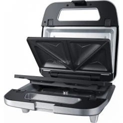 Steba Multi-Snack-Maker SG 65 3in1, Sandwichmaker (silber/grau) -Kochen & Backen Soldes Steba Multi Snack Maker SG 65 3in1 Sandwichmaker@@9gbidq56 4