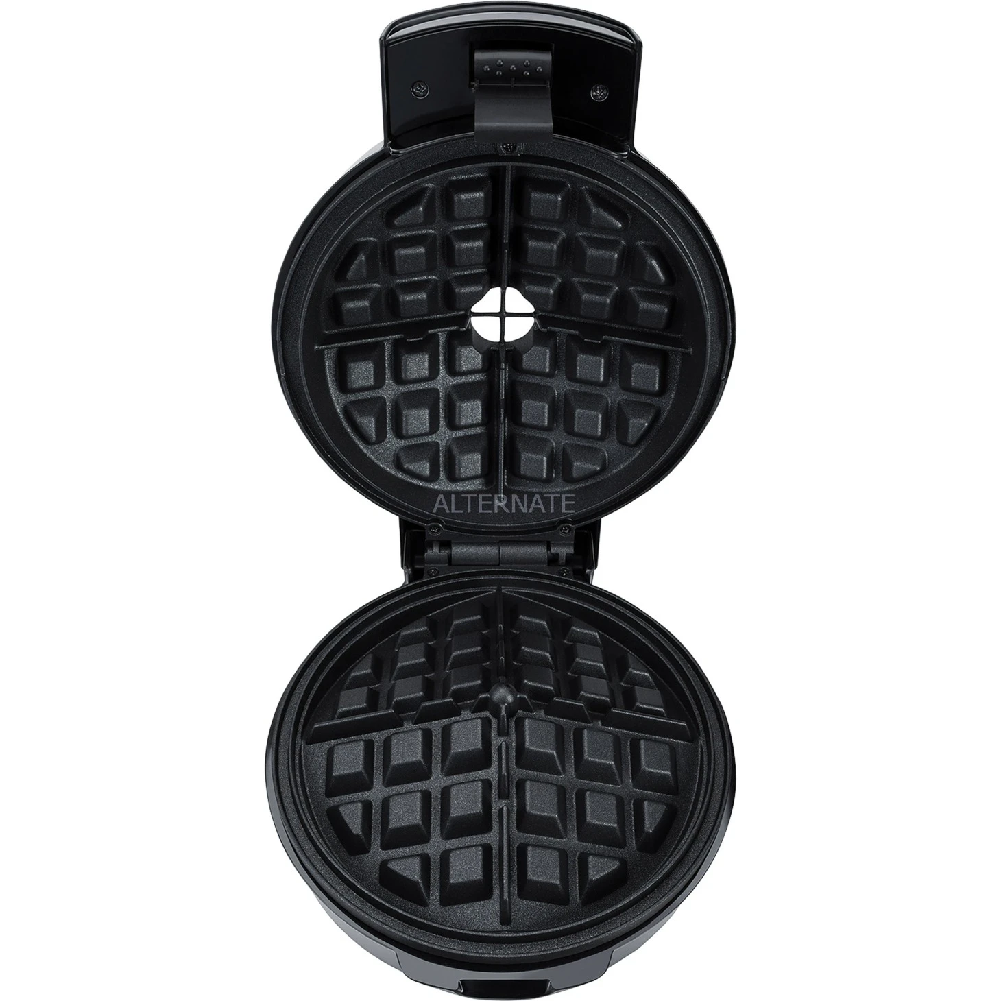 Steba WE 20 Volcano , Waffeleisen (schwarz/silber) 5 Steba WE 20 Volcano , Waffeleisen (schwarz/silber) – Bild 3