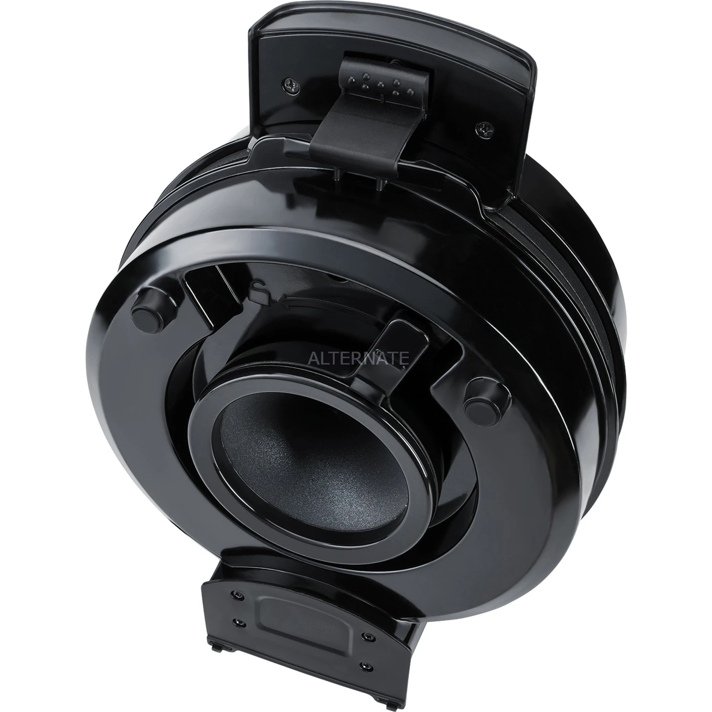 Steba WE 20 Volcano , Waffeleisen (schwarz/silber) 6 Steba WE 20 Volcano , Waffeleisen (schwarz/silber) – Bild 4