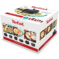 Fondues Tefal Cheese'n'co Raclette & Fondue RE12C8 (schwarz/dunkelgrau) -Kochen & Backen Soldes Tefal Cheese n co Raclette Fondue RE12C8@@9gbldt16 4