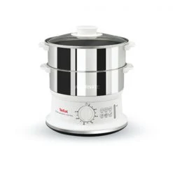 Tefal Convenient Series VC1451, Dampfgarer (edelstahl/weiß)