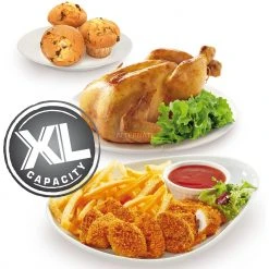 Tefal Easy Fry Classic Heißluftfritteuse EY201D (edelstahl/schwarz) -Kochen & Backen Soldes Tefal Easy Fry Classic Hei luftfritteuse EY201D@@9gffdt30 3