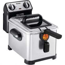 Fritteusen Mit Öl Tefal Filtra Pro FR510, Fritteuse (silber)