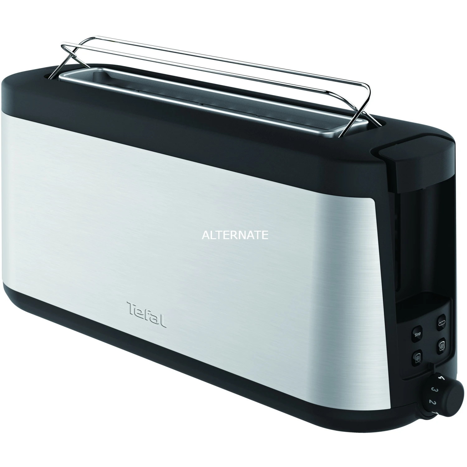 Tefal Langschlitz-Toaster TL 4308 (edelstahl/schwarz) 3 Tefal Langschlitz-Toaster TL 4308 (edelstahl/schwarz)