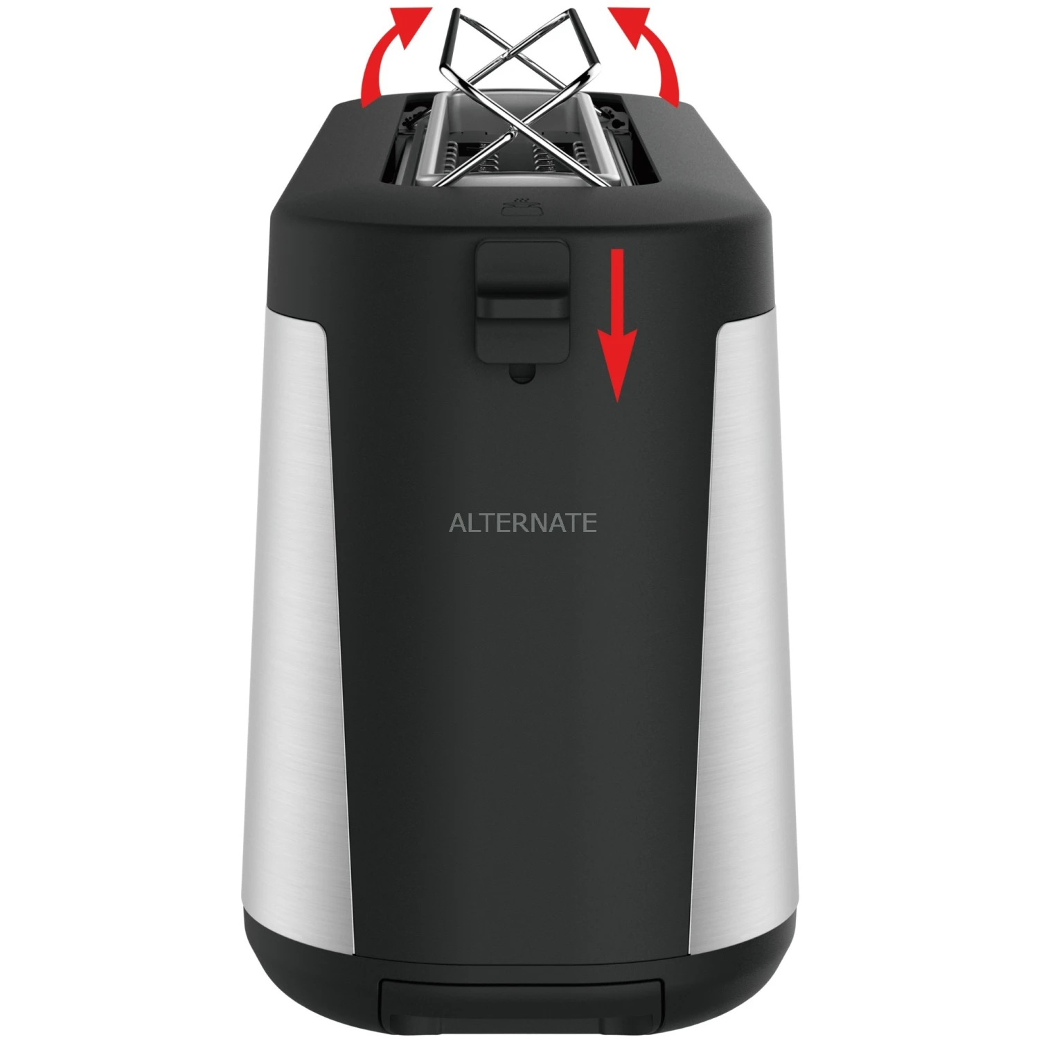 Tefal Langschlitz-Toaster TL 4308 (edelstahl/schwarz) 5 Tefal Langschlitz-Toaster TL 4308 (edelstahl/schwarz) – Bild 3