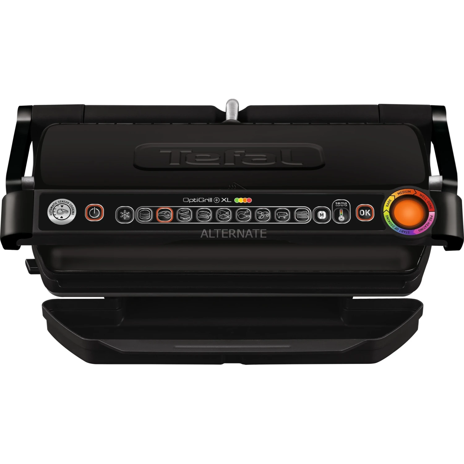 Kontaktgrills Tefal OptiGrill+ XL GC7228, Kontaktgrill (schwarz, 2.000 Watt) 4 Kontaktgrills Tefal OptiGrill+ XL GC7228, Kontaktgrill (schwarz, 2.000 Watt) – Bild 2