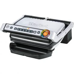Kontaktgrills Tefal Optigrill GC705D, Kontaktgrill (silber, 2.000 Watt) -Kochen & Backen Soldes Tefal Optigrill GC705D Kontaktgrill@@1731940 2