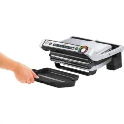 Kontaktgrills Tefal Optigrill GC705D, Kontaktgrill (silber, 2.000 Watt) -Kochen & Backen Soldes Tefal Optigrill GC705D Kontaktgrill@@1731940 4