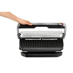 Kontaktgrills Tefal Optigrill XL GC724D, Kontaktgrill (edelstahl (gebürstet)/schwarz, 2.000 Watt) -Kochen & Backen Soldes Tefal Optigrill XL GC724D Kontaktgrill@@9gghdt12 2