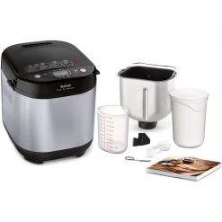 Brotbackautomaten Tefal Pain & Délices, Brotbackautomat (schwarz/edelstahl) -Kochen & Backen Soldes Tefal Pain D lices Brotbackautomat@@1756980 4