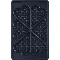 Zubehör Für Backofen Tefal Snack Platten-Set Nr.6 Herzwaffeln, Grillplatte