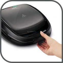 Tefal Snack Time 2PL SW341B, Sandwichmaker (schwarz) -Kochen & Backen Soldes Tefal Snack Time 2PL SW341B Sandwichmaker@@9gbidt06 2