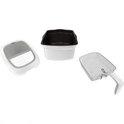 Fritteusen Mit Öl Tefal Super Uno Access FR3100, Fritteuse (weiß/grau) -Kochen & Backen Soldes Tefal Super Uno Access FR3100 Fritteuse@@1674013 2