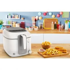 Fritteusen Mit Öl Tefal Super Uno Access FR3100, Fritteuse (weiß/grau) -Kochen & Backen Soldes Tefal Super Uno Access FR3100 Fritteuse@@1674013 3