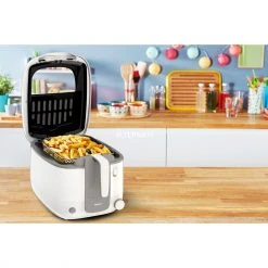 Fritteusen Mit Öl Tefal Super Uno Access FR3100, Fritteuse (weiß/grau) -Kochen & Backen Soldes Tefal Super Uno Access FR3100 Fritteuse@@1674013 4