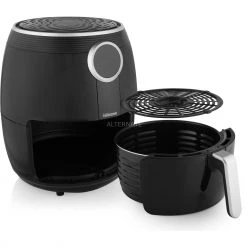 Tristar Digital Crispy Fryer, Heißluftfritteuse (schwarz) -Kochen & Backen Soldes Tristar Digital Crispy Fryer Hei luftfritteuse@@1672885 4