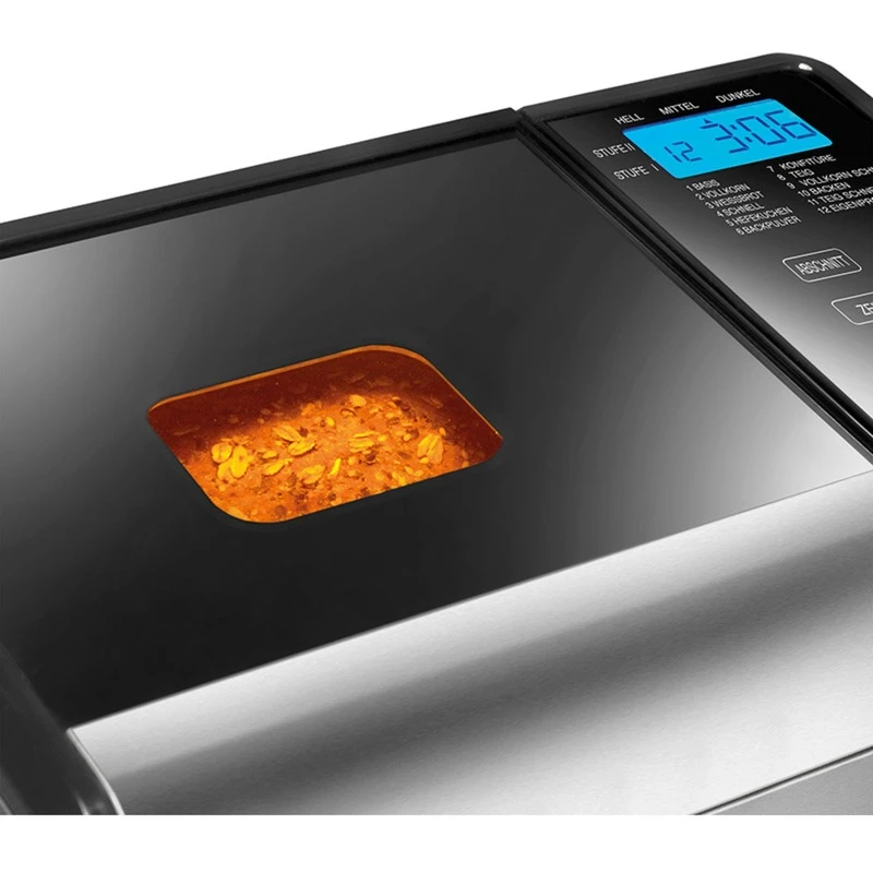 Brotbackautomaten Unold Backmeister Top Edition, Brotbackautomat (silber/schwarz, 68415, Retail) 5 Brotbackautomaten Unold Backmeister Top Edition, Brotbackautomat (silber/schwarz, 68415, Retail) – Bild 3