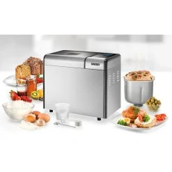 Brotbackautomaten Unold Backmeister Top Edition, Brotbackautomat (silber/schwarz, 68415, Retail) 12 Brotbackautomaten Unold Backmeister Top Edition, Brotbackautomat (silber/schwarz, 68415, Retail) -Kochen & Backen Soldes Unold Backmeister Top Edition Brotbackautomat@@249554 4