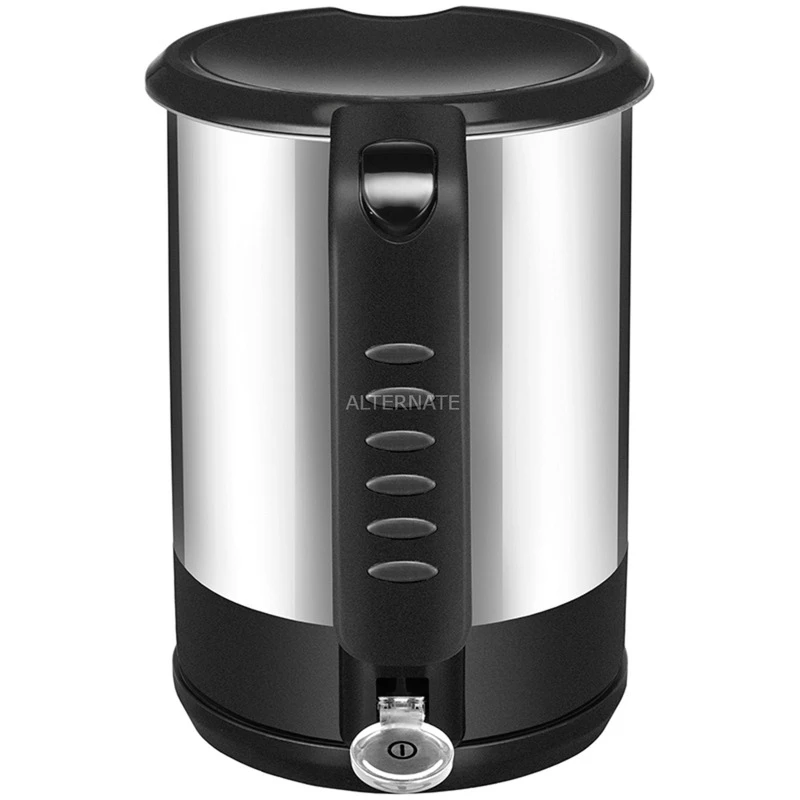 Unold Blitzkocher Edel Black, Wasserkocher (edelstahl/schwarz, 1,5 Liter) 4 Unold Blitzkocher Edel Black, Wasserkocher (edelstahl/schwarz, 1,5 Liter) – Bild 2