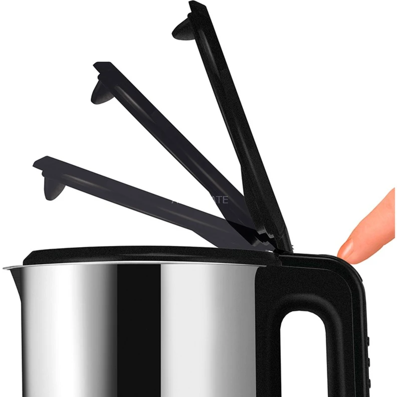 Unold Blitzkocher Edel Black, Wasserkocher (edelstahl/schwarz, 1,5 Liter) 6 Unold Blitzkocher Edel Black, Wasserkocher (edelstahl/schwarz, 1,5 Liter) – Bild 4