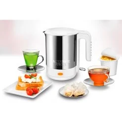 Unold Blitzkocher Edel White, Wasserkocher (edelstahl/weiß, 1,5 Liter) -Kochen & Backen Soldes Unold Blitzkocher Edel White Wasserkocher@@9gwldxa6 4