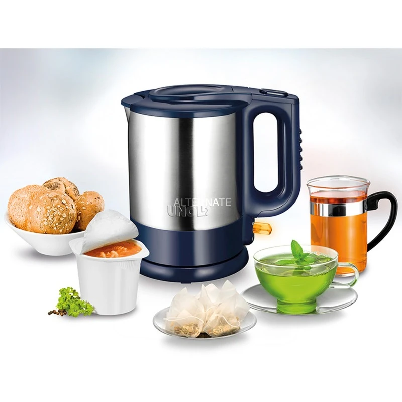 Unold Blitzkocher, Wasserkocher (dunkelblau/edelstahl, 1,5 Liter) 7 Unold Blitzkocher, Wasserkocher (dunkelblau/edelstahl, 1,5 Liter) – Bild 5