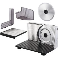 Unold Curve Silver 78866, Allesschneider (silber/schwarz) -Kochen & Backen Soldes Unold Curve Silver 78866 Allesschneider@@9ghadx07 2