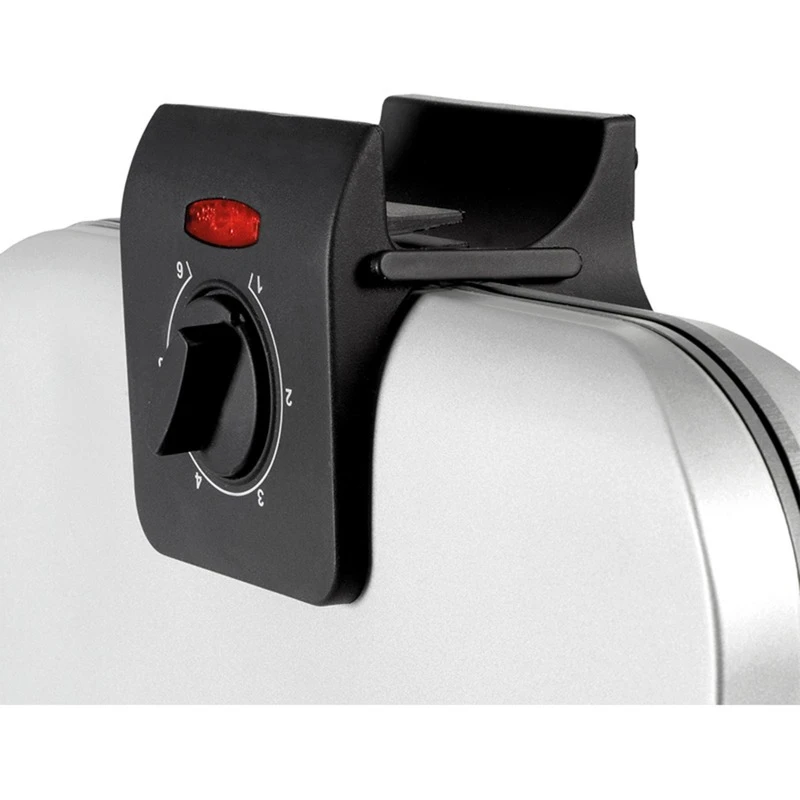 Unold Doppel-Waffelautomat 48241, Waffeleisen (silber, Retail) 5 Unold Doppel-Waffelautomat 48241, Waffeleisen (silber, Retail) – Bild 3