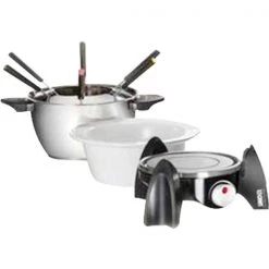 Fondues Unold Fondue-Set Für 6 Personen (edelstahl/schwarz, Retail)