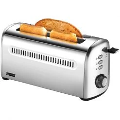 Unold Langschlitz-Toaster 4er Retro 38366 (edelstahl)