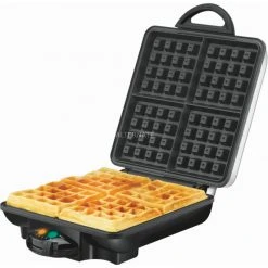 Unold Waffelautomat 4er 4826, Waffeleisen (schwarz (matt)/edelstahl) -Kochen & Backen Soldes Unold Waffelautomat 4er 4826 Waffeleisen@@9gbkdx12 3