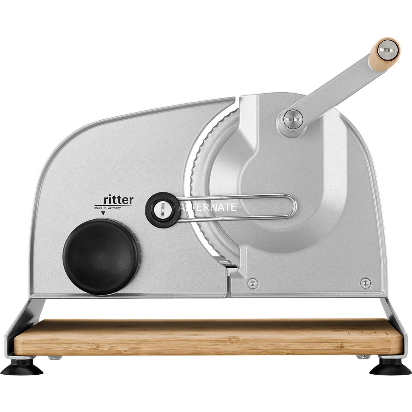 Ritter Allesschneider Amano 5 (silber/holz) 3 Ritter Allesschneider Amano 5 (silber/holz)