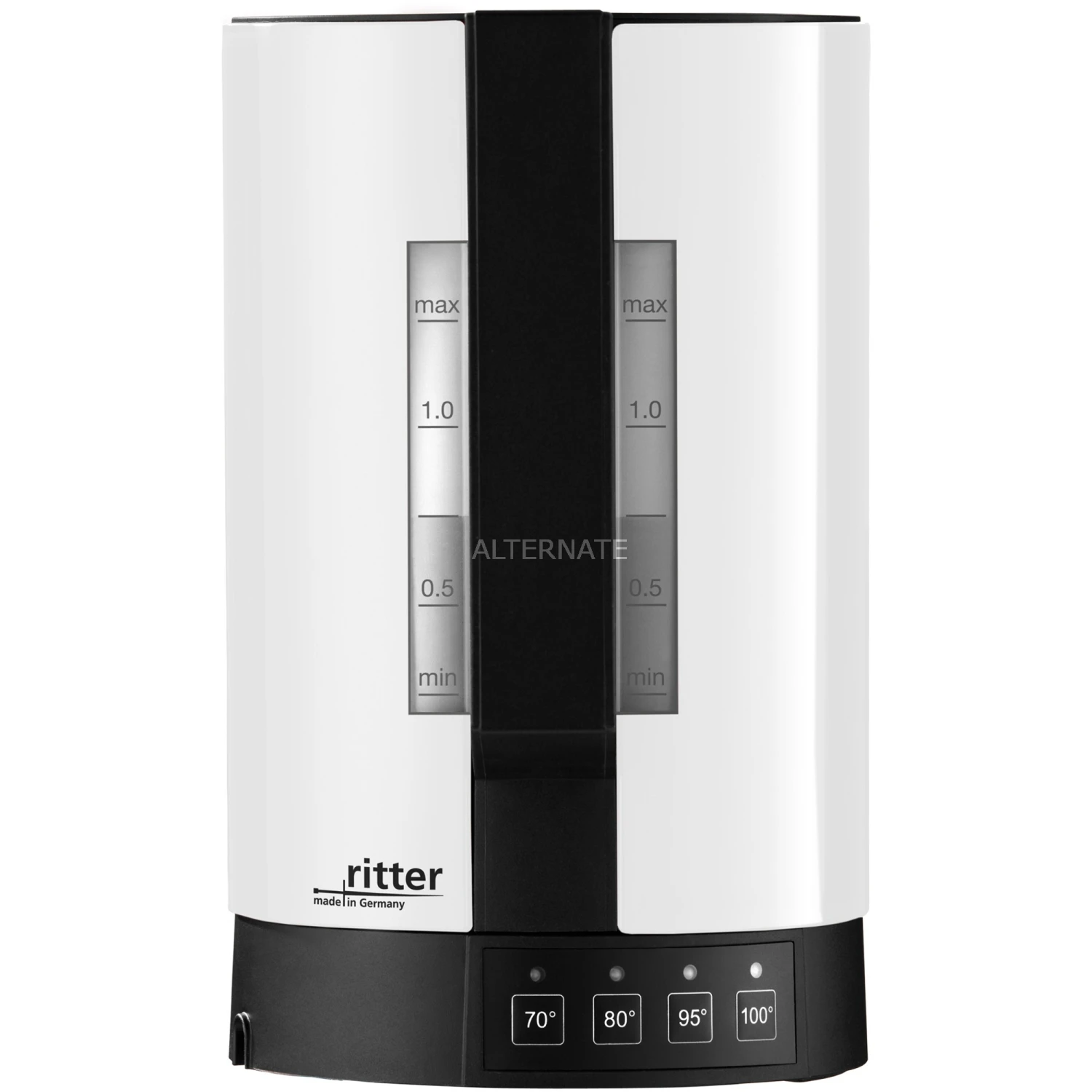 Ritter Fontana 5, Wasserkocher (weiß/schwarz, 1,1 Liter) 5 Ritter Fontana 5, Wasserkocher (weiß/schwarz, 1,1 Liter) – Bild 3